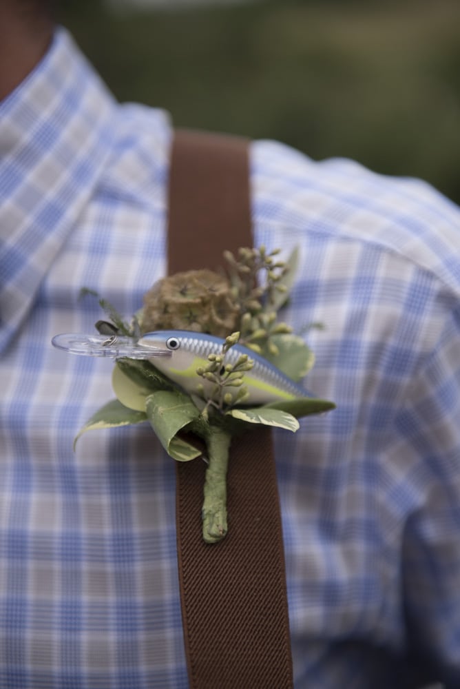 Lure Boutonniere by Lakeside Floral