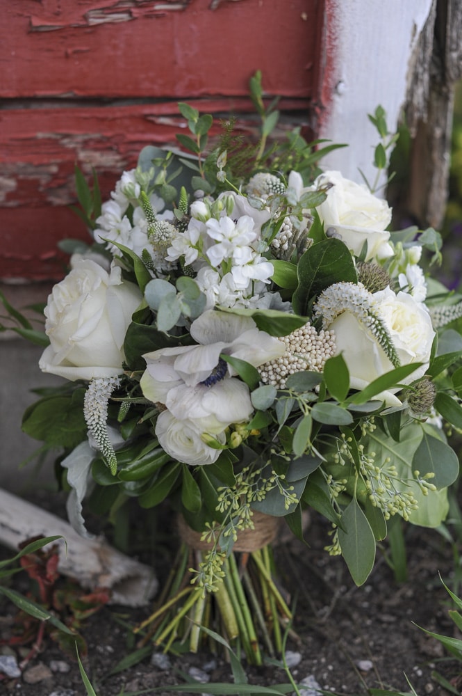 Wedding flowers by Lakeside Floral