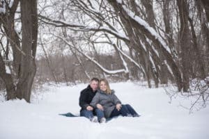 Winter Engagement Photos