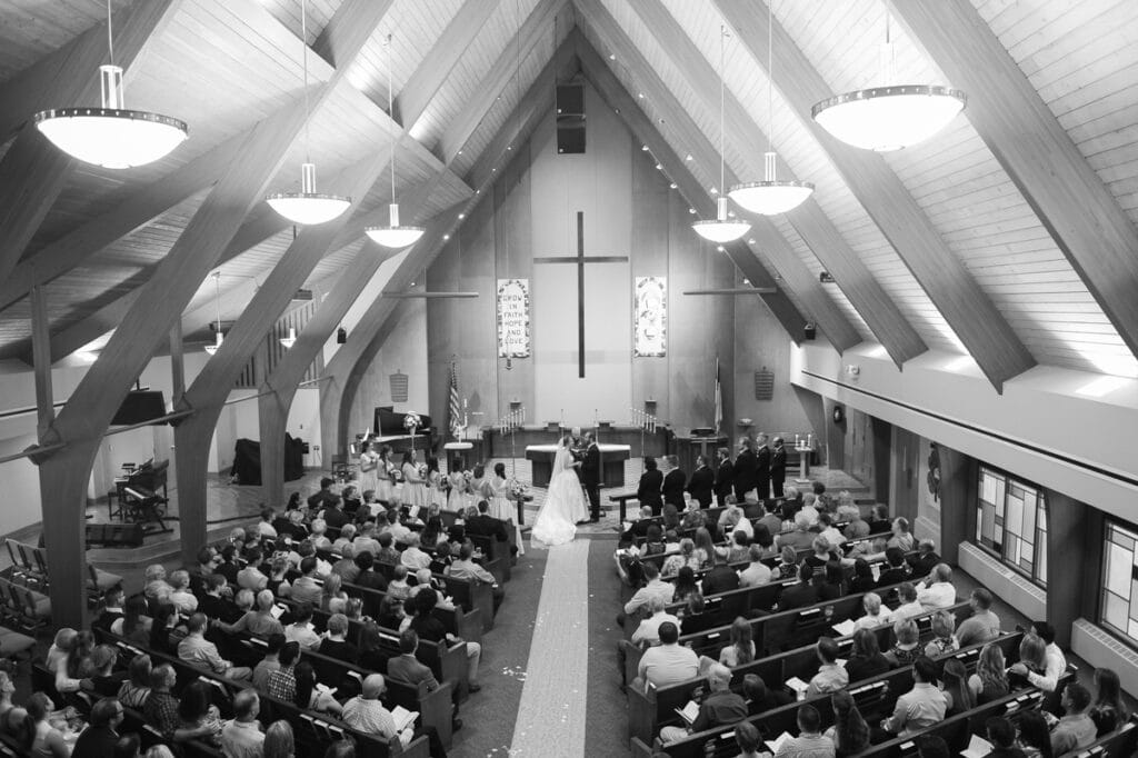 Wedding at South Shore Trinity Lutheran Church