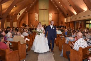 Wedding at South Shore Trinity Lutheran Church